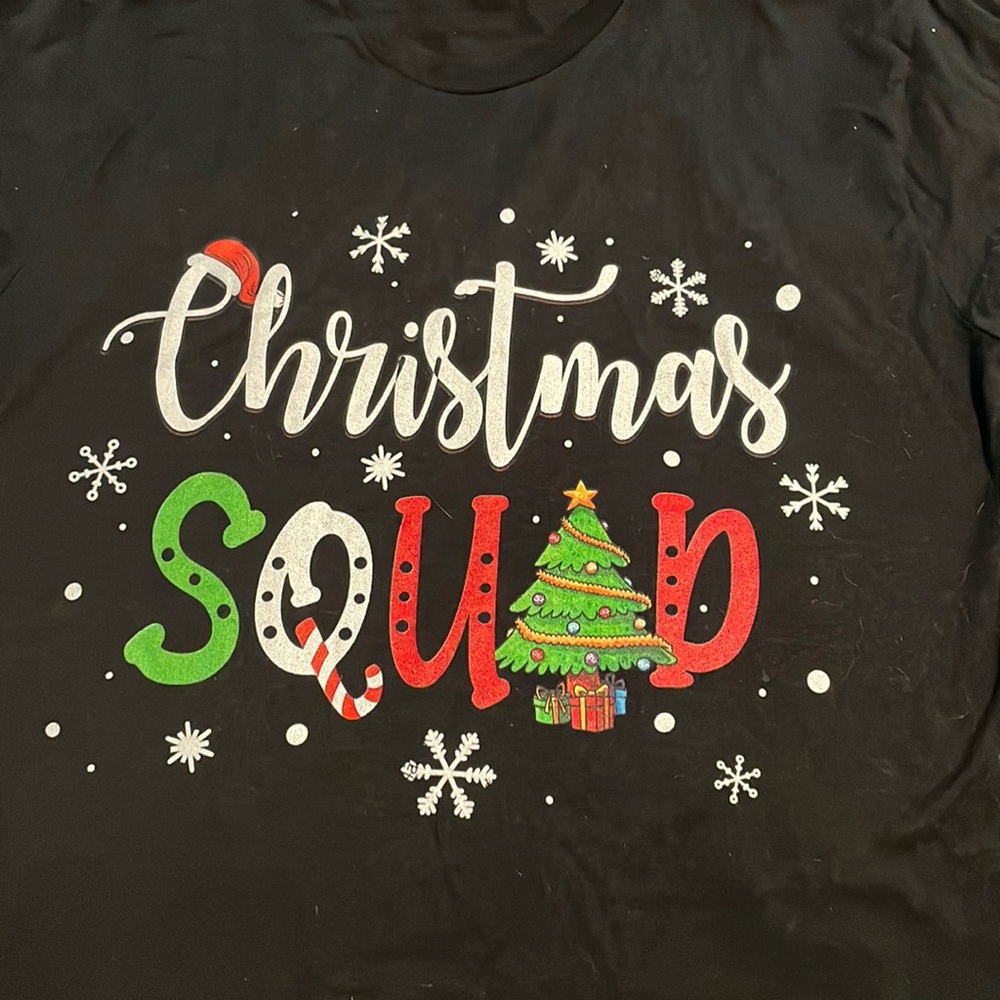 Christmas squad lightweight T-shirt